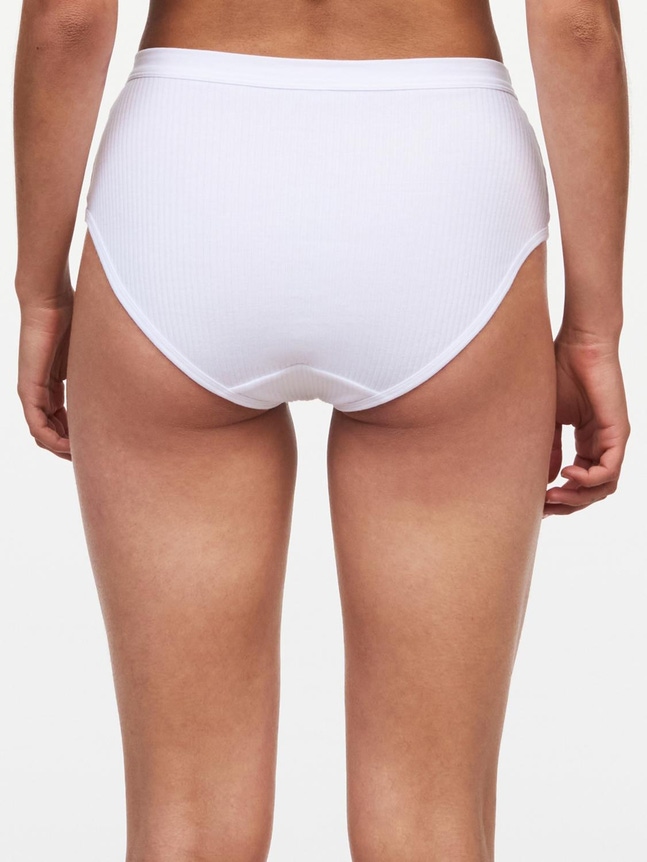 Højtaljet trusse - bomuld COTTON COMFORT Chantelle