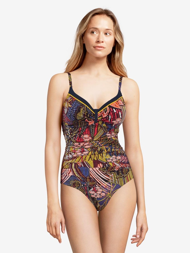 Badedragt med bøjle Ethnic Chantelle