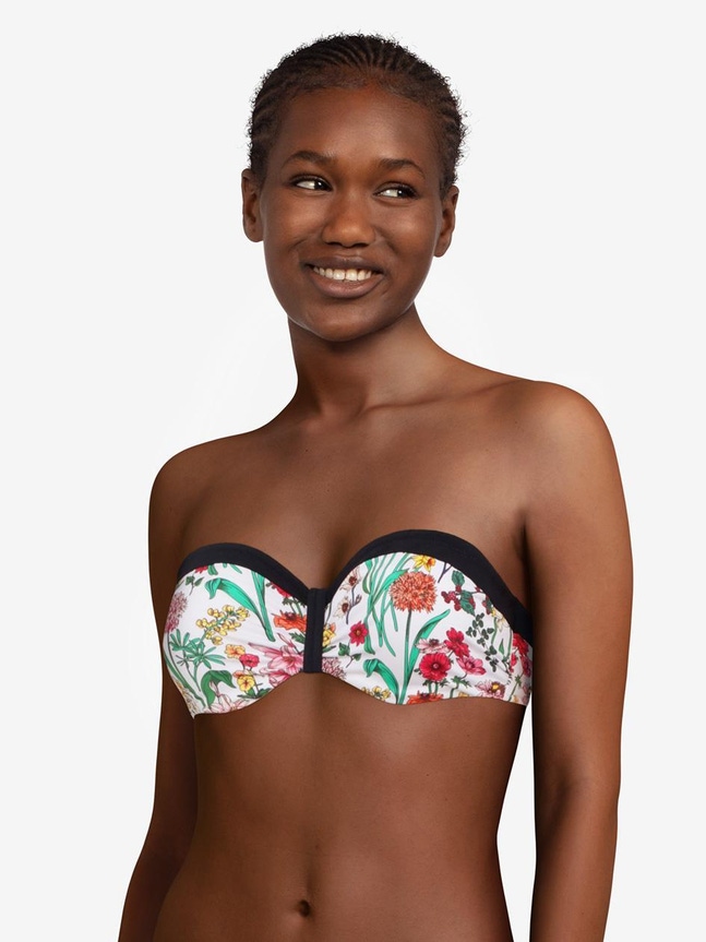 Bandeau bikinitop FLOWERS Chantelle