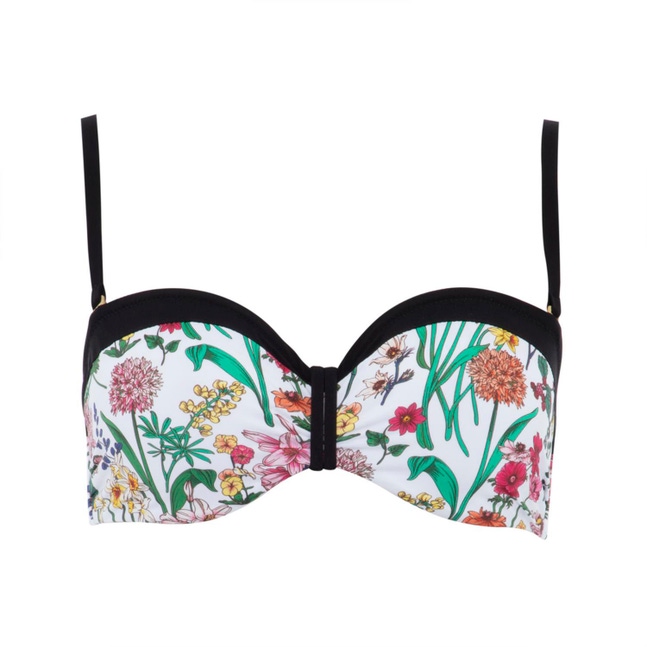 Bandeau bikinitop FLOWERS Chantelle