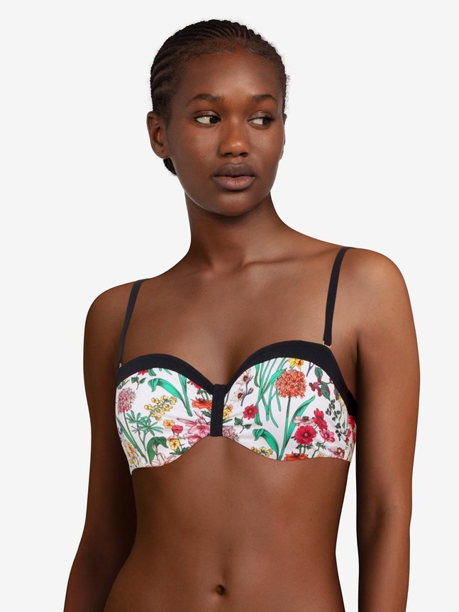 Bandeau bikinitop FLOWERS Chantelle
