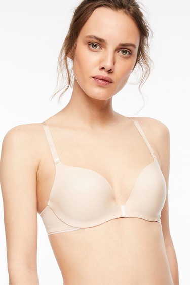 Tak for din hjælp Hængsel tykkelse Push-up BH - Golden Beige - Absolute Invisible | Chantelle