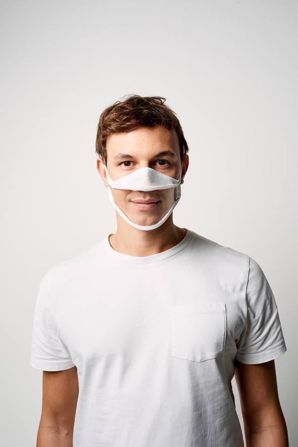 Chantelle | Facemask Clear - Mundbind clear - kan vaskes op til 50 gange