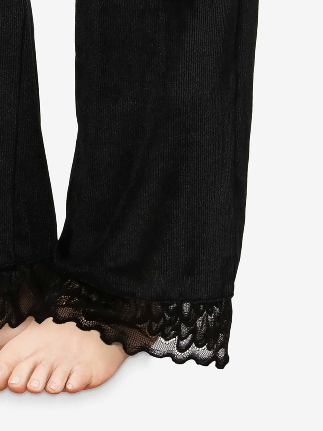 NW BO. TROUSERS LIEKE VELVET LACE VELVET LACE Livera