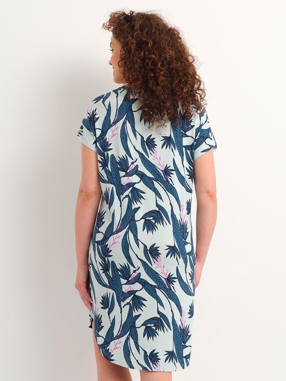 Livera | NATURE LEAF - NW 1P NIGHTGOWN SS GINA NATURE LEAF