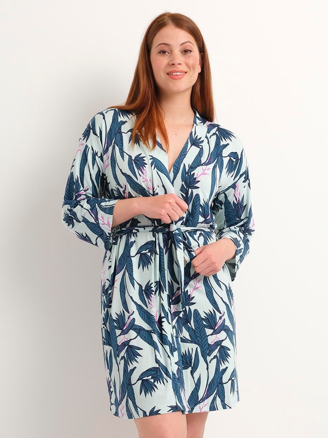 LW OVER KIMONO JULIA NATURE LEAF NATURE LEAF Livera