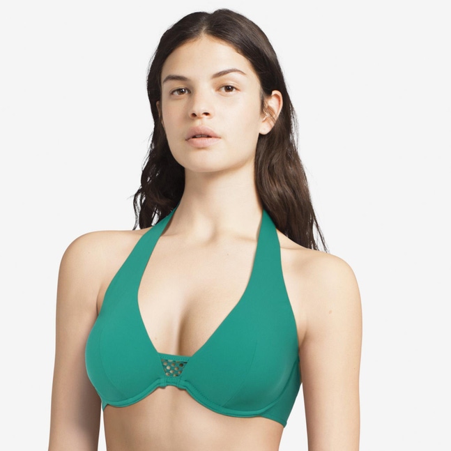 Plunge bikinitop med bøjle Fishergirl Passionata