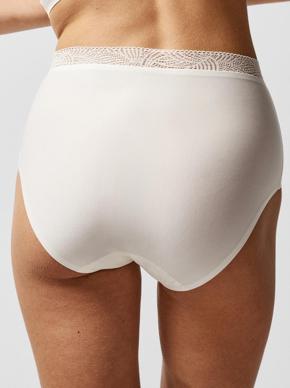 Chantelle | Softstretch - Højtaljet trusse med blondekant - one size