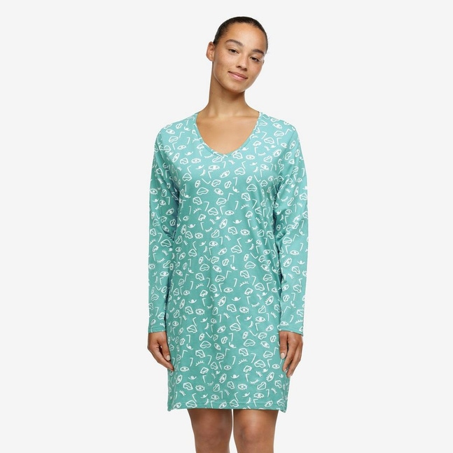 Big shirt med lange ærmer EYES LIPS NOSE Livera